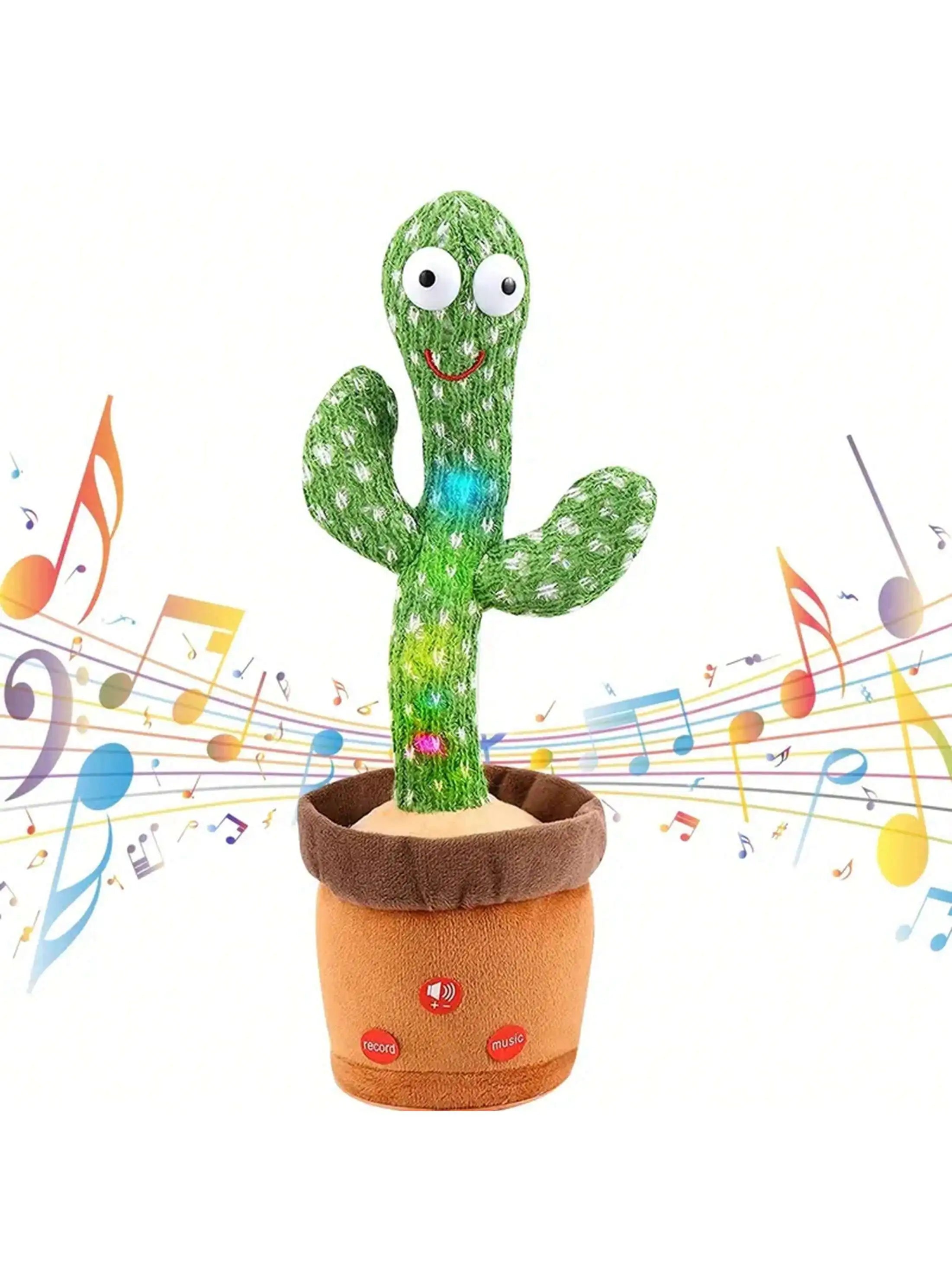 Talking Cactus Toys For Baby Boys And Girls, Singing Mimicking Recording Repeating